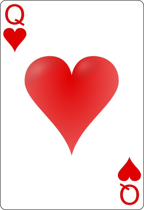 Q of hearts