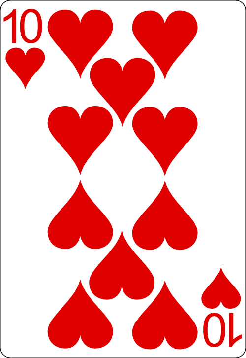 T of hearts